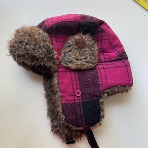 Black Canyon Outfitters Wool Blend Winter Hat with Ear Flaps and Chin Strap